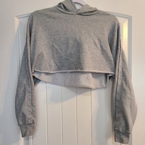 Crop top hoodie